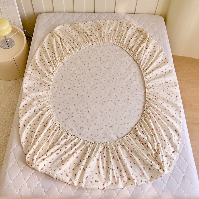 91家纺网 家纺一手货源 找家纺 DoDo 兜兜 【 可定制尺寸】2025新款全棉40支13372印花单床笠 花晨