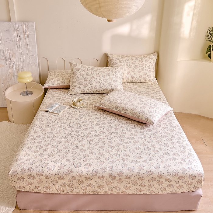 91家纺网 家纺一手货源 找家纺 DoDo 兜兜 【 可定制尺寸】2025新款全棉40支13372印花单床笠 苏拉