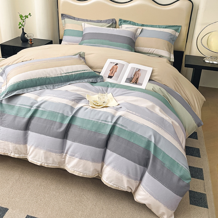 91家纺网 家纺一手货源 找家纺 帛美 2025新款13376全棉纯棉印花四件套-提供买家秀 约定