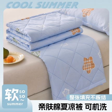 91家纺网 家纺一手货源 找家纺 （总）培童   2025新款超声波亲肤绒夏被夏凉被直播爆款超声波夏被空调被礼品被