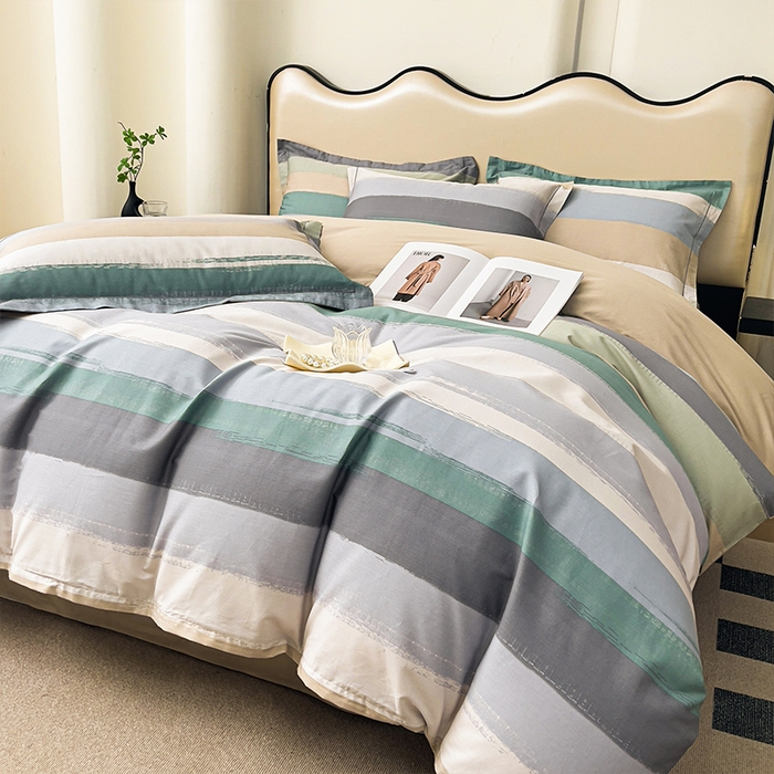 91家纺网 家纺一手货源 找家纺 帛美 2025新款13376全棉纯棉印花四件套-提供买家秀 约定