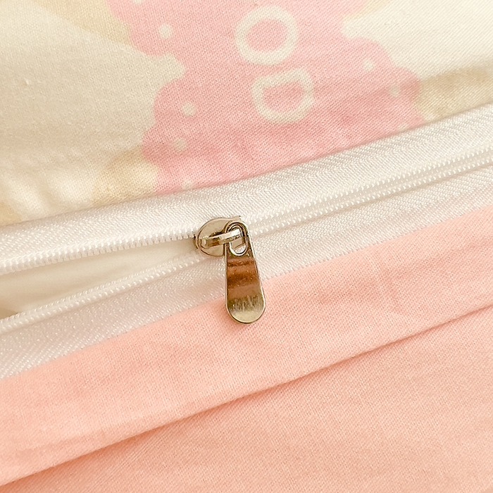 91家纺网 家纺一手货源 找家纺 DoDo 兜兜 【 可定制尺寸】2025新款全棉40支13372印花单枕套 粉色佳人