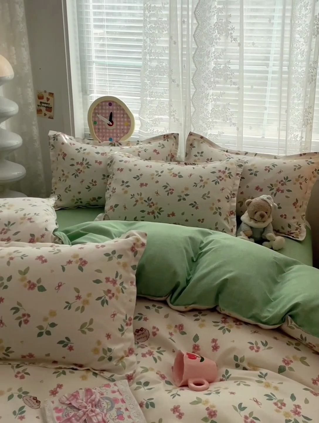 91家纺网 家纺一手货源 找家纺 世爵 2025新款磨毛印花单被套 甜美庄园