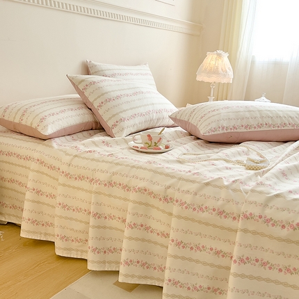 DoDo 兜兜 【 可定制尺寸】2026新款全棉40支13372印花单床单 黛茜