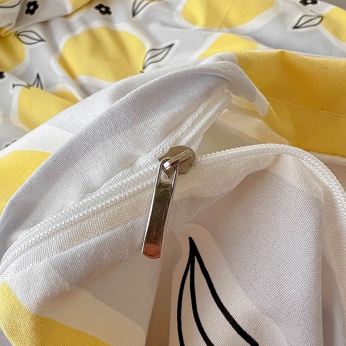 91家纺网 家纺一手货源 找家纺 阿曼达 2025新款印花水洗m学生床单人四件套 芒果