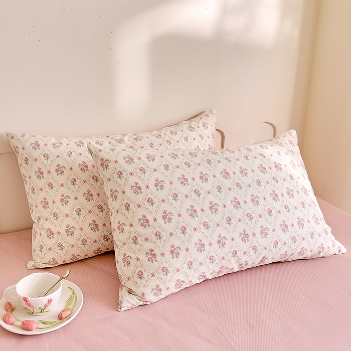 91家纺网 家纺一手货源 找家纺 DoDo 兜兜 【 可定制尺寸】2025新款全棉40支13372印花单枕套 风晴