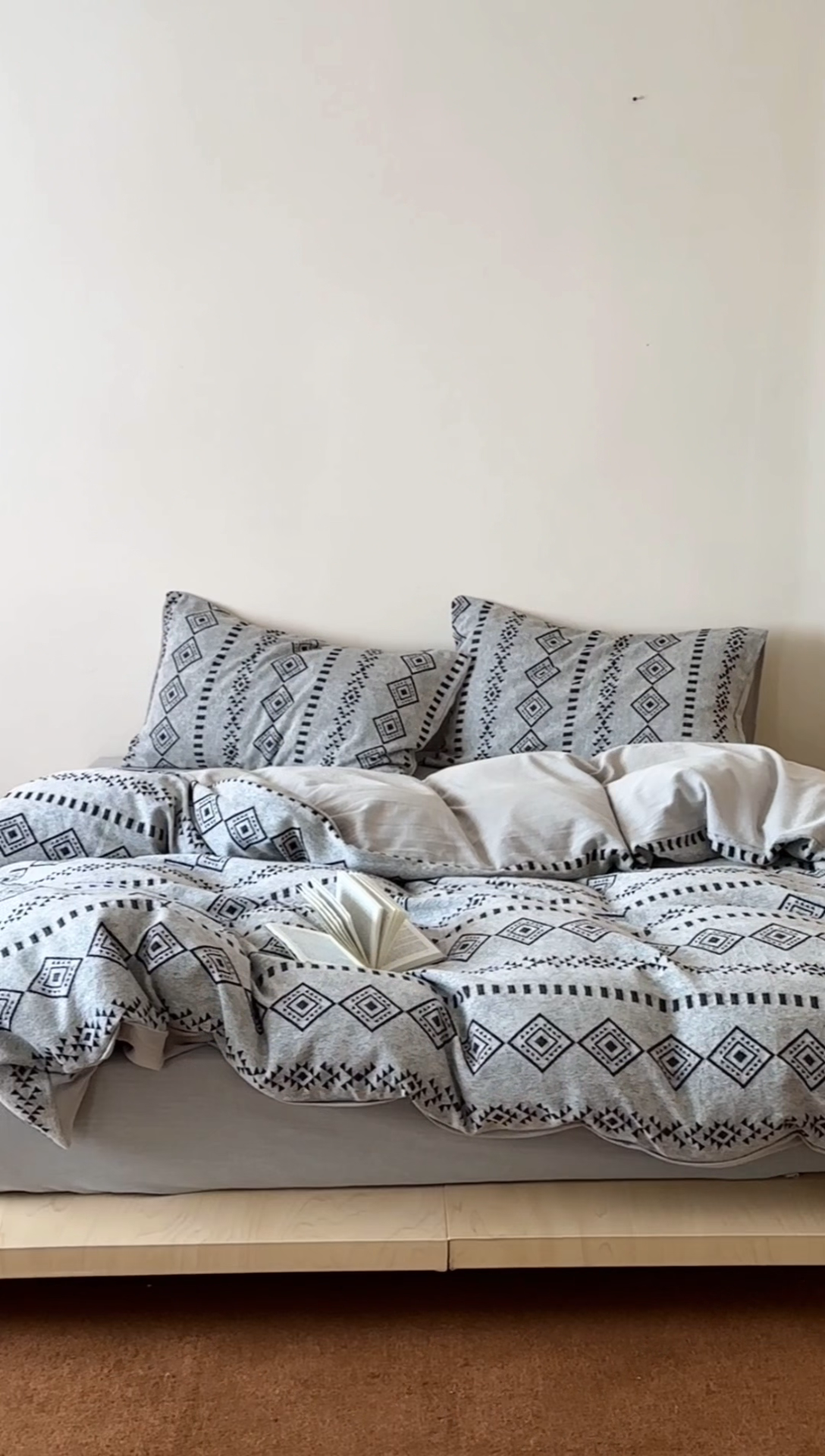 91家纺网 家纺一手货源 找家纺 简家居 2025新款60支色织空气棉四件套-夏夜星河 夏夜星河-灰