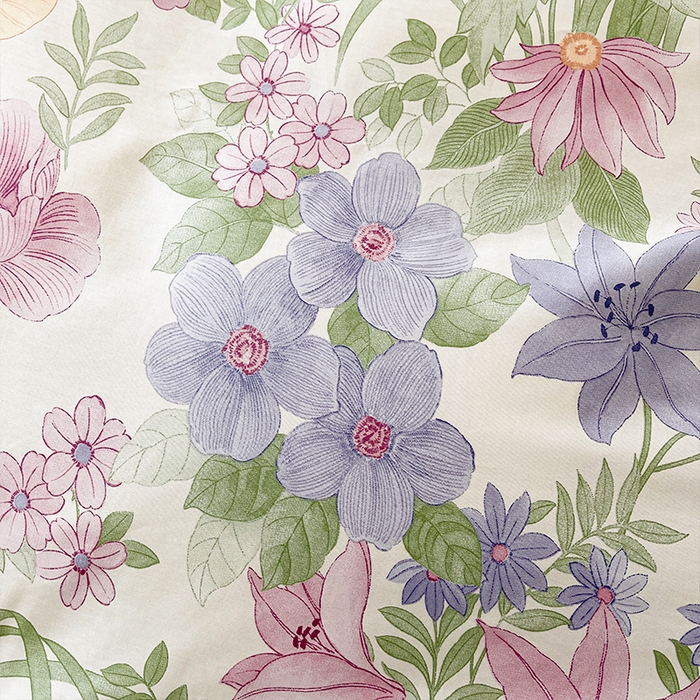 91家纺网 家纺一手货源 找家纺 帛美 2025新款13376全棉纯棉印花四件套-提供买家秀 花溪