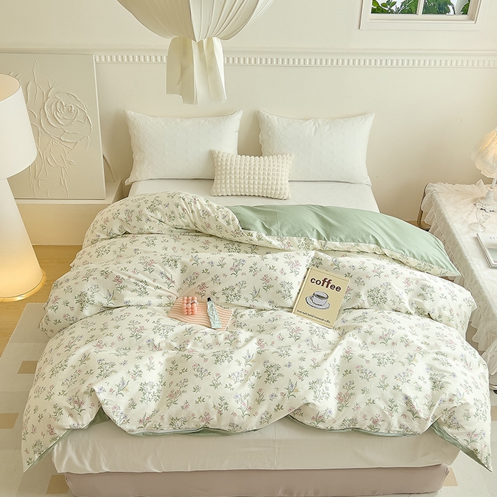 91家纺网 家纺一手货源 找家纺 DoDo 兜兜 【 可定制尺寸】2026新款全棉40支13372印花单被套 等风来