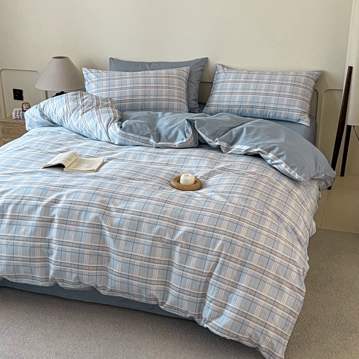 91家纺网 家纺一手货源 找家纺 涵宸家纺 2025新款全棉印花良品系列四件套 罗宾