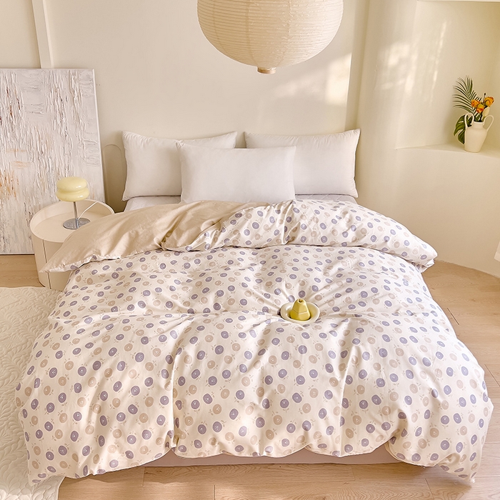 91家纺网 家纺一手货源 找家纺 DoDo 兜兜 【 可定制尺寸】2025新款全棉40支13372印花单被套 库里