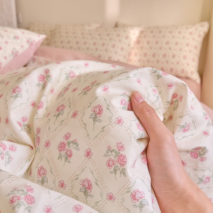 91家纺网 家纺一手货源 找家纺 DoDo 兜兜 【 可定制尺寸】2025新款全棉40支13372印花四件套 风晴