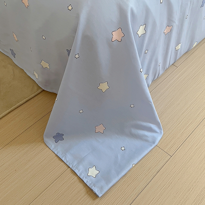 91家纺网 家纺一手货源 找家纺 （总）浩诚 2025新款全棉大版卡通太空人宇航员小恐龙小汽车系列纯棉四件套-提供买家秀