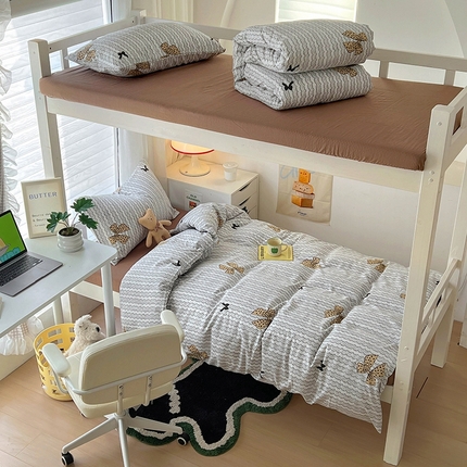 91家纺网 家纺一手货源 找家纺 （总）阿曼达 2025新款印花水洗m学生床单人四件套