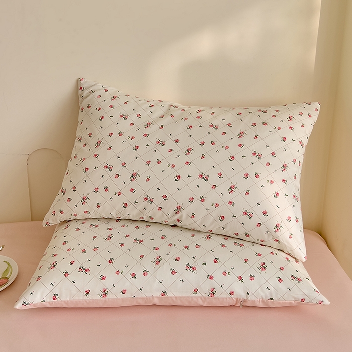 91家纺网 家纺一手货源 找家纺 DoDo 兜兜 【 可定制尺寸】2025新款全棉40支13372印花单枕套 花晨