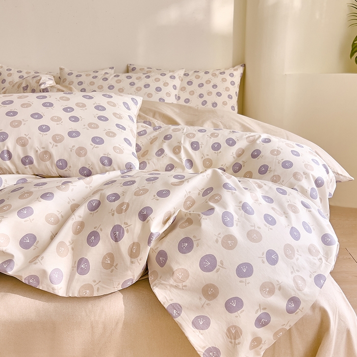 91家纺网 家纺一手货源 找家纺 DoDo 兜兜 【 可定制尺寸】2025新款全棉40支13372印花四件套 库里