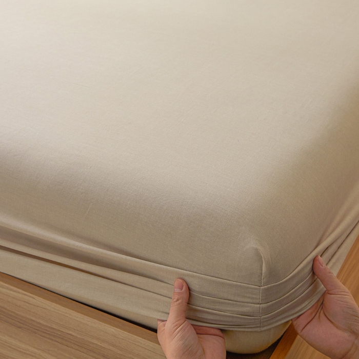 91家纺网 家纺一手货源 找家纺 涵宸家纺 2025新款全棉印花良品系列床笠 床笠-云纹-其