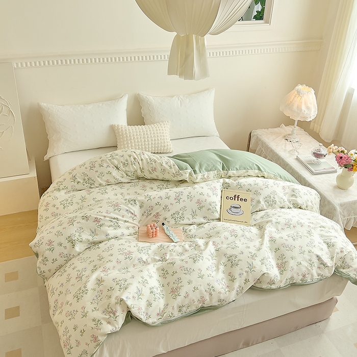 91家纺网 家纺一手货源 找家纺 DoDo 兜兜 【 可定制尺寸】2026新款全棉40支13372印花单被套 等风来