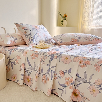 91家纺网 家纺一手货源 找家纺 （总）DoDo 兜兜 【 可定制尺寸】2025新款全棉40支13372印花单床单