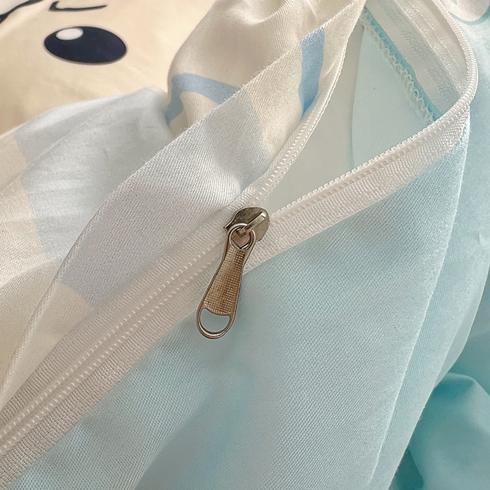 91家纺网 家纺一手货源 找家纺 浩诚 2025新款正版喜羊羊灰太狼全棉卡通大版印花四件套（全）-提供买家秀 羊先生