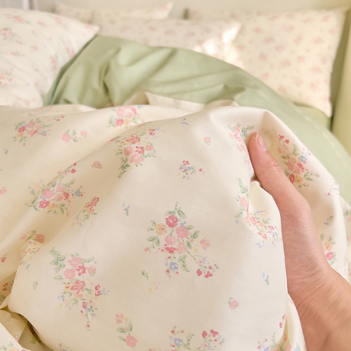 91家纺网 家纺一手货源 找家纺 DoDo 兜兜 【 可定制尺寸】2026新款全棉40支13372印花单被套 朵拾