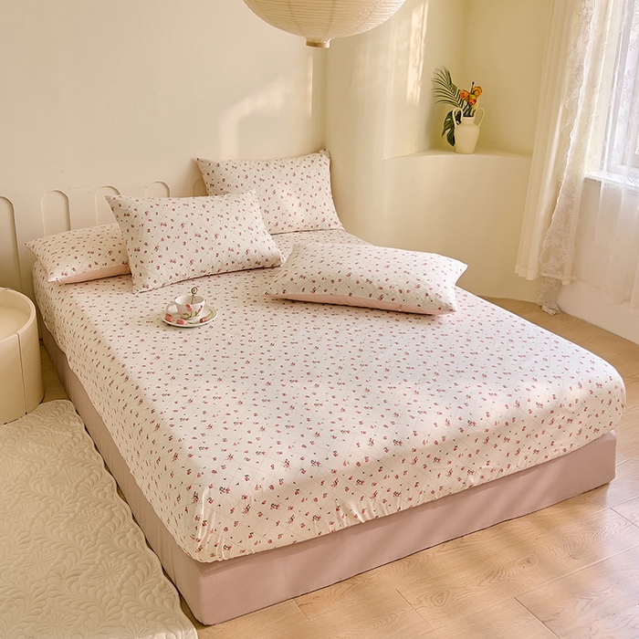 91家纺网 家纺一手货源 找家纺 DoDo 兜兜 【 可定制尺寸】2025新款全棉40支13372印花单床笠 花晨