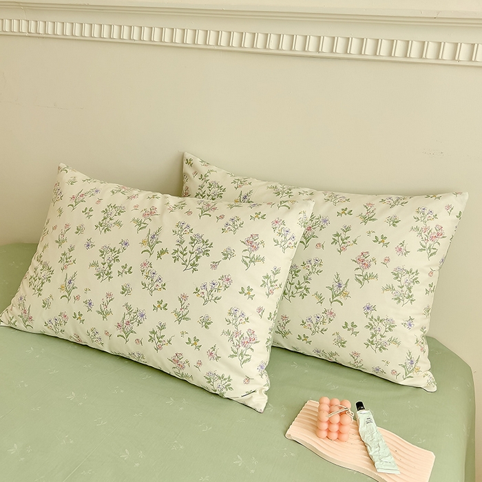 91家纺网 家纺一手货源 找家纺 DoDo 兜兜 【 可定制尺寸】2026新款全棉40支13372印花单枕套 等风来