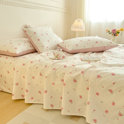 91家纺网 家纺一手货源 找家纺 （总）DoDo 兜兜 【 可定制尺寸】2025新款全棉40支13372印花单床单