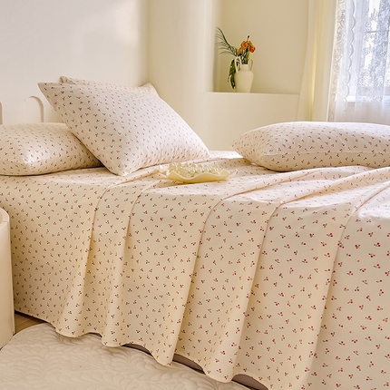 91家纺网 家纺一手货源 找家纺 （总）DoDo 兜兜 【 可定制尺寸】2025新款全棉40支13372印花单床单