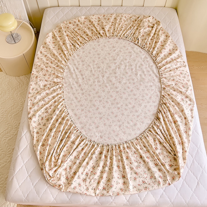 91家纺网 家纺一手货源 找家纺 DoDo 兜兜 【 可定制尺寸】2026新款全棉40支13372印花单床笠 桃夭