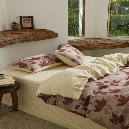 91家纺网 家纺一手货源 找家纺 （总）简家居 2025新款60支色织空气棉四件套-东方侘寂