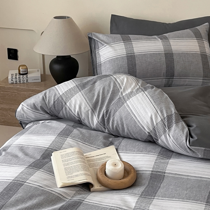 91家纺网 家纺一手货源 找家纺 涵宸家纺 2025新款全棉印花良品系列四件套 洛卡