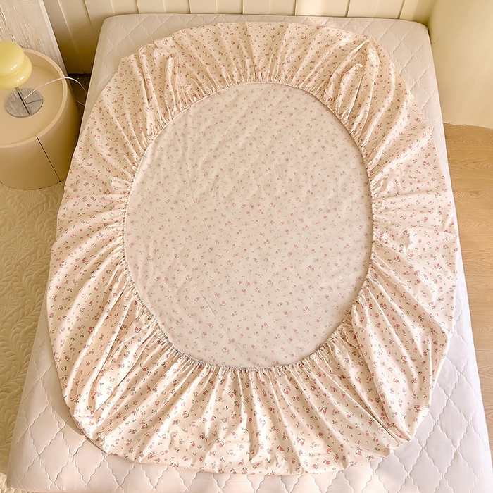 91家纺网 家纺一手货源 找家纺 DoDo 兜兜 【 可定制尺寸】2026新款全棉40支13372印花单床笠 粉色恋歌