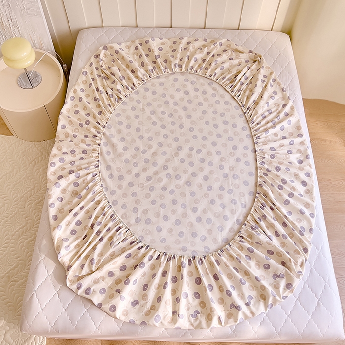 91家纺网 家纺一手货源 找家纺 DoDo 兜兜 【 可定制尺寸】2025新款全棉40支13372印花单床笠 库里