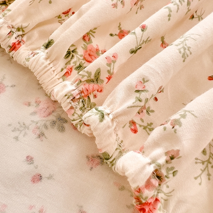 91家纺网 家纺一手货源 找家纺 DoDo 兜兜 【 可定制尺寸】2026新款全棉40支13372印花单床笠 桃夭