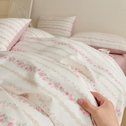 DoDo 兜兜 【 可定制尺寸】2026新款全棉40支13372印花单被套 黛茜