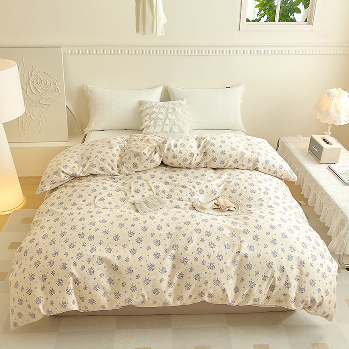 91家纺网 家纺一手货源 找家纺 DoDo 兜兜 【 可定制尺寸】2026新款全棉40支13372印花单被套 夕颜