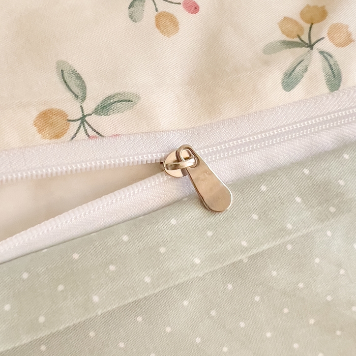 91家纺网 家纺一手货源 找家纺 DoDo 兜兜 【 可定制尺寸】2025新款全棉40支13372印花单被套 知柠