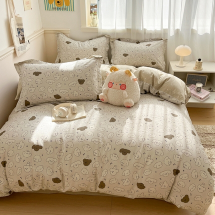 91家纺网 家纺一手货源 找家纺 （总）涵宸家纺 2025新款全棉印花四件套总花型