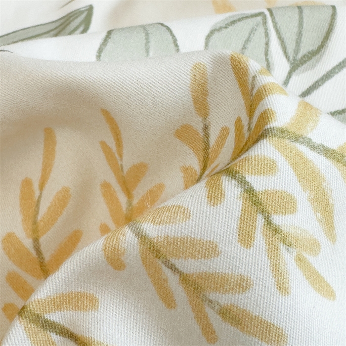 91家纺网 家纺一手货源 找家纺 雯豆2025春夏新款全棉床单三件套纯棉床罩小清新印花床单 全棉床单-彼岸之花