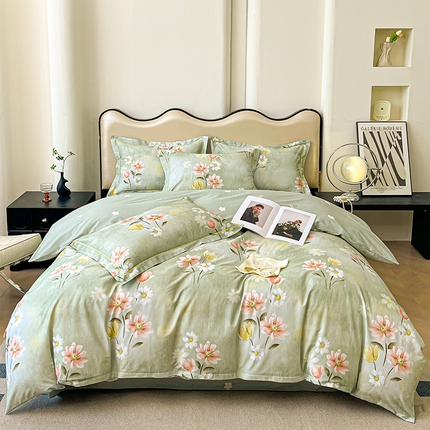 帛美 2025新款13376全棉纯棉印花四件套-提供买家秀 邂逅