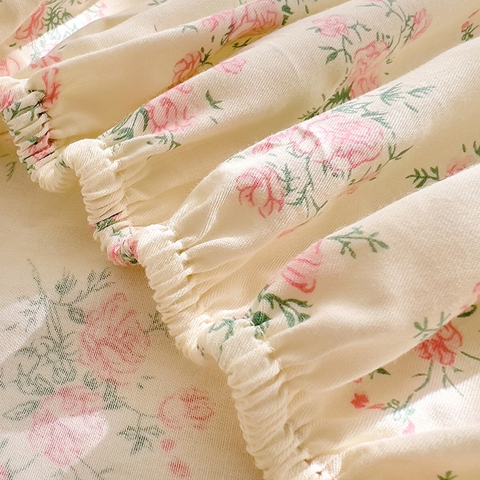 91家纺网 家纺一手货源 找家纺 DoDo 兜兜 【 可定制尺寸】2025新款全棉40支13372印花单床笠 唯美