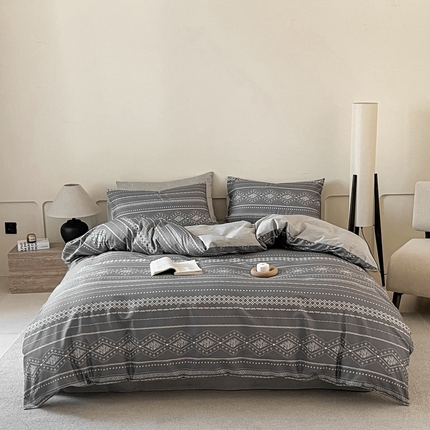 91家纺网 家纺一手货源 找家纺 （总）涵宸家纺 2025新款全棉印花良品系列四件套