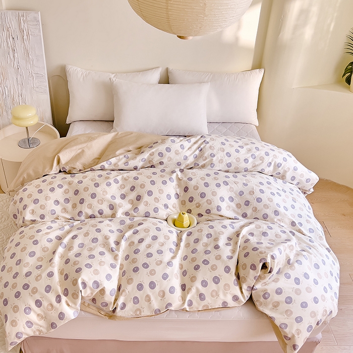 91家纺网 家纺一手货源 找家纺 DoDo 兜兜 【 可定制尺寸】2025新款全棉40支13372印花单被套 库里