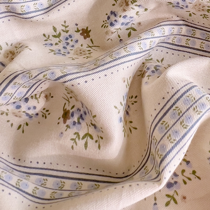 91家纺网 家纺一手货源 找家纺 DoDo 兜兜 【 可定制尺寸】2025新款全棉40支13372印花单床笠 晚风