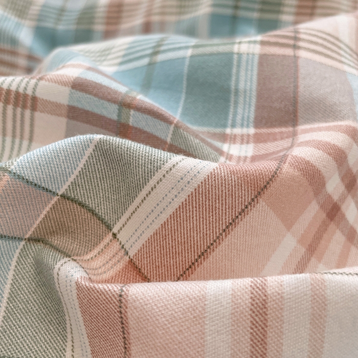 91家纺网 家纺一手货源 找家纺 世爵 2025新款磨毛印花单被套 彩绘格