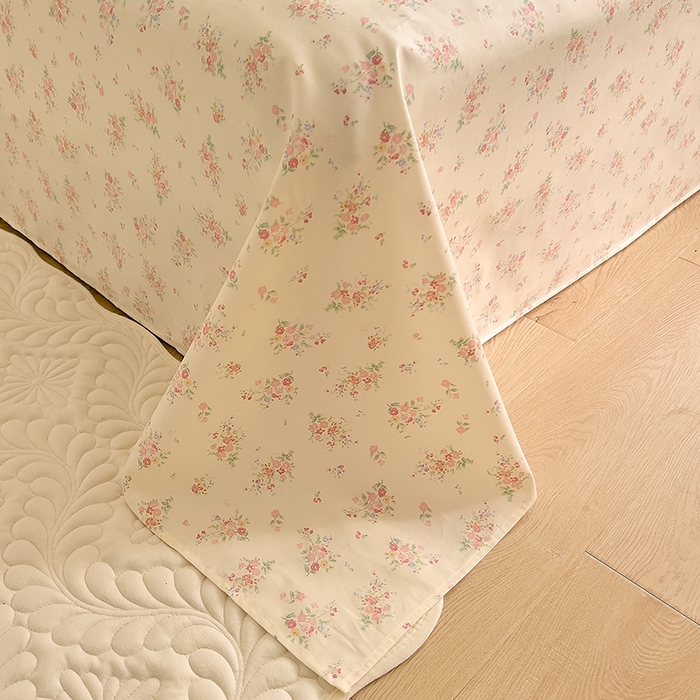 91家纺网 家纺一手货源 找家纺 DoDo 兜兜 【 可定制尺寸】2026新款全棉40支13372印花单床单 朵拾