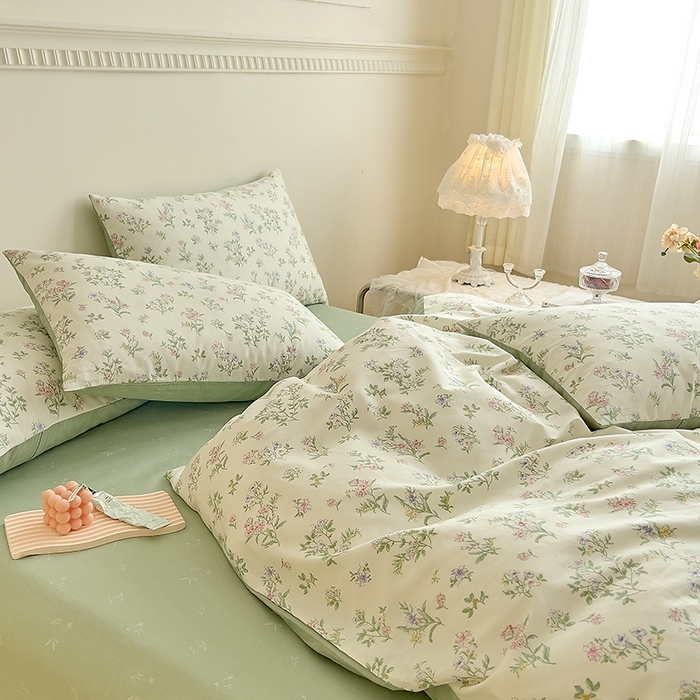 91家纺网 家纺一手货源 找家纺 DoDo 兜兜 【 可定制尺寸】2026新款全棉40支13372印花单被套 等风来