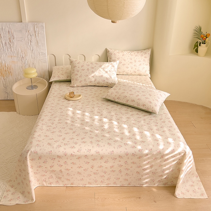 91家纺网 家纺一手货源 找家纺 DoDo 兜兜 【 可定制尺寸】2026新款全棉40支13372印花单床单 朵拾