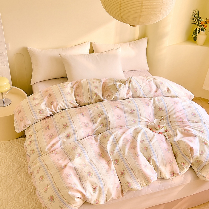 91家纺网 家纺一手货源 找家纺 DoDo 兜兜 【 可定制尺寸】2026新款全棉40支13372印花单被套 南枝